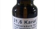 Säureflasche 21,6 Karat